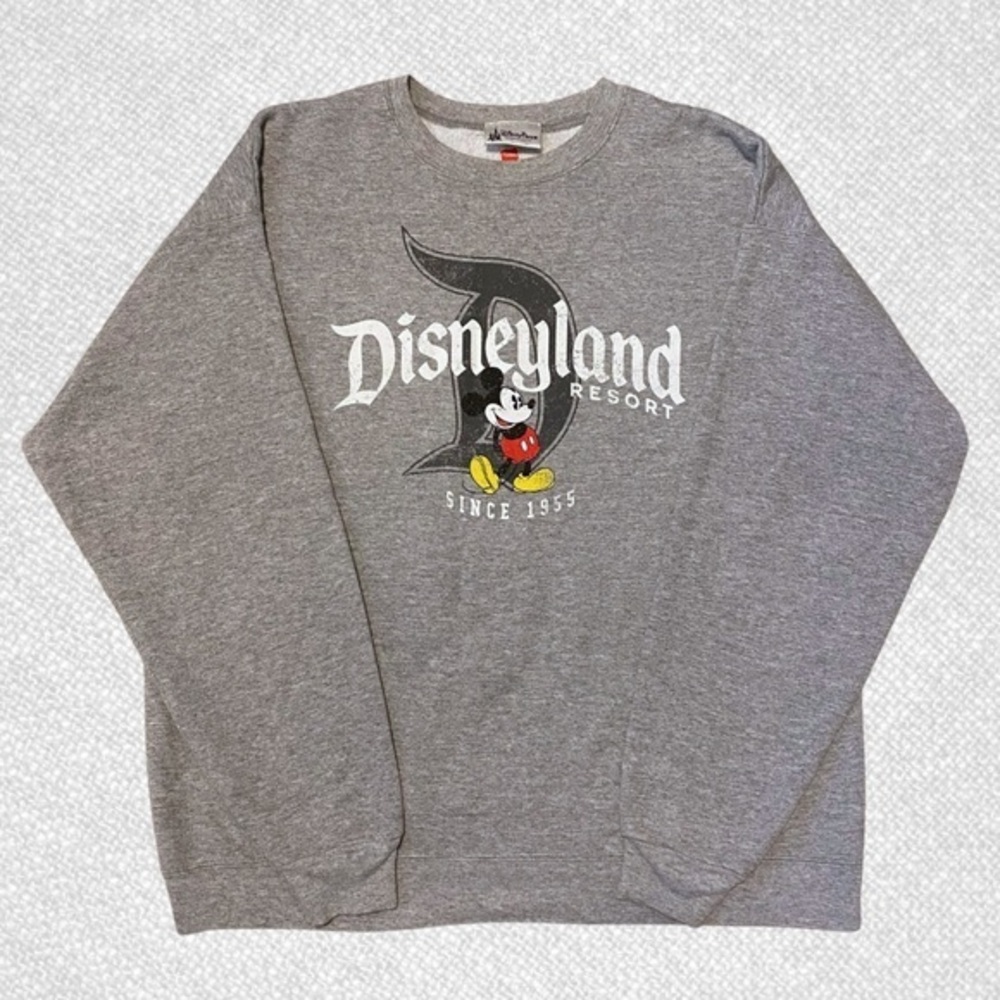 Disney Parks | Disneyland Resort Mickey Mouse Crewneck Sweatshirt Size Adult L